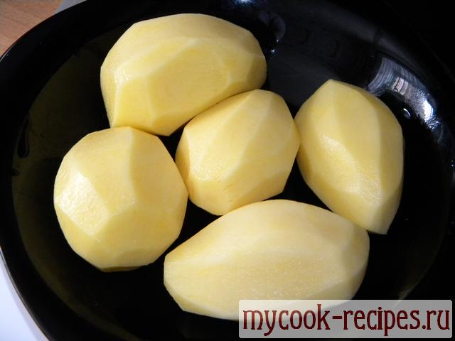 Помытая и очищенная картошечка Помытая и очищенная картошечка