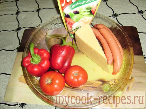 Продукты для приготовления пиццы Продукты для приготовления пиццы
